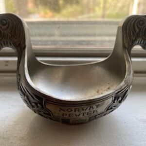 Vintage Norway Pewter Cup